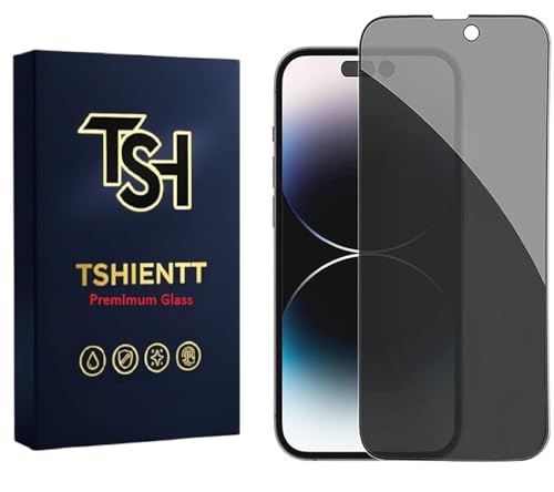 Image of Tempered Glass Screen Protector Compatible for iPhone with Edge to Edge Coverage - Case Friendly, Anti-scratch (1, iPhone 17 Pro Max (Privacy))