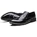 ANUFER Hombres Inteligente Punta Puntiaguda Zapatos de Vestir con Cordones Formal Negocios Boda Brogues Negro P110 EU43 Imagen de ANUFER Hombres Inteligente Punta Puntiaguda Zapatos de Vestir con Cordones Formal Negocios Boda Brogues Negro P110 EU43