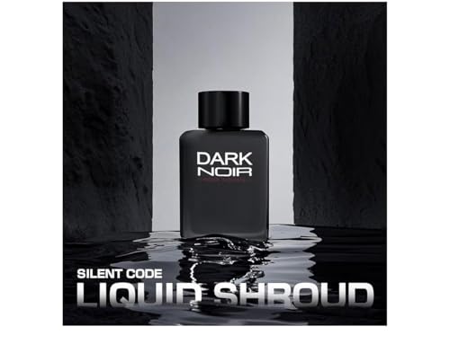 Dark Noir Men’s Eau de Toilette – Lavender, Wormwood & Patchouli Scent, 3.4 fl oz image 5
