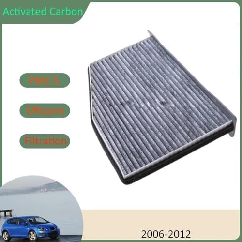 Air Conditioning Filter for Seat Leon Mk2 1P 2006 2007 2008 2009 2010 2011 2012 1K1819653A Activated Carbon Cars Gadgets Vehicle Auto Parts image 5