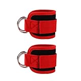 Gymnastik -Knöchelgurte - Verstellbare Knöchelschetten | 2 Stücke mit doppelter D -Ring,...