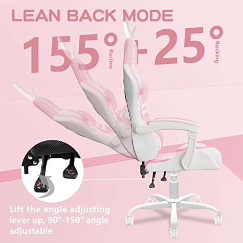JOYFLY Sedia da gioco Kawaii, colore rosa, per