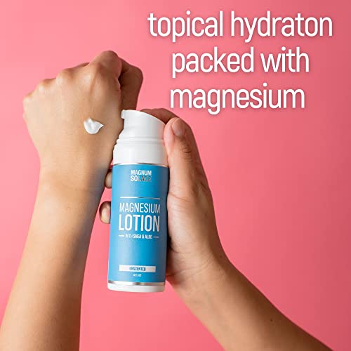 Magnesium Lotion With Shea Butter – Apply To Legs – Alternative To Topical Magnesium Cream #TOP1