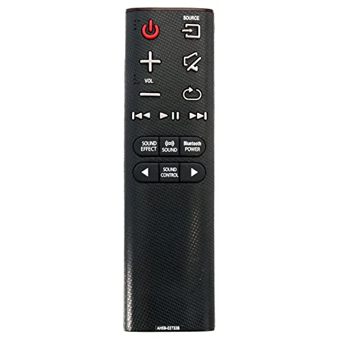 AH59-02733B Replacement Remote Fit for Samsung Soundbar HW-K650 HW-K651 HW-KM36 HW-KM37 HW-KM37C HW-KM45 HW-KM57C/ZC PS-WJ4000 PS-WK360 PS-WK450 SWA-8000S HW-J4000 HW-K350 HW-K355 HW-K360