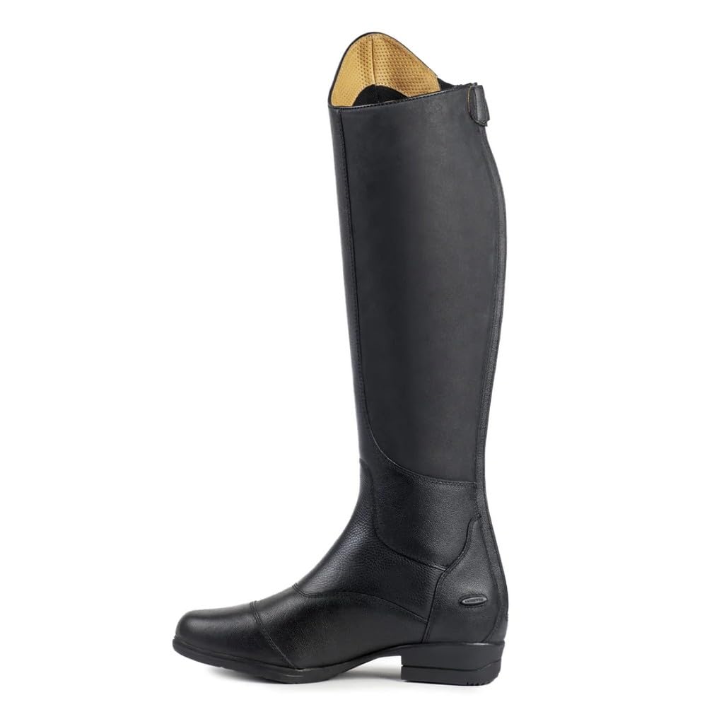 Moretta Carla - Stivali da equitazione lunghi in pelle, da donna, Nero , 37