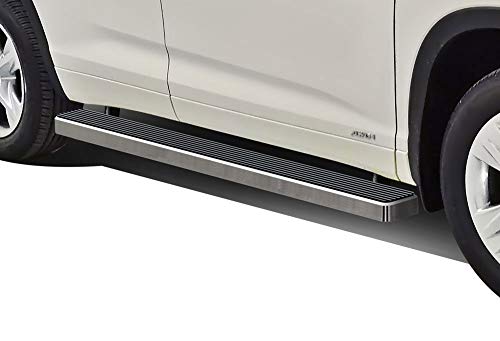 Estribos Laterales Acero 304 para Toyota Highlander 2008-19