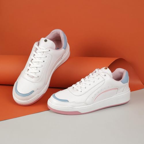 Image of Metro Women Faux Leather Fashion Sneaker Shoes