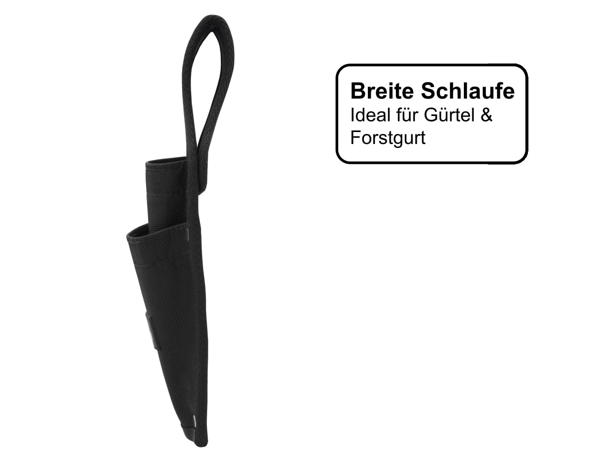 SÄGENSPEZI Set: Keiltasche mit 3 Fällkeilen 250 mm | Keilholster | für Forstgürtel, Gürtel oder Werkzeuggürtel | ohne Falz damit Fällkeile Nicht hängen bleiben