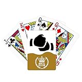 Taille du pont : 5,7 x 8,8 cm Salute Gesture Jeu de cartes de poker Royal Flush