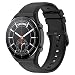 Produktbild Hiseus Armband Kompatibel mit Xiaomi Watch S1, Weichem Silikon Uhrenarmbänder Kompatibel mit Xiaomi Watch S1 / S1 Active/Mi Watch Ersatzarmband (schwarz)