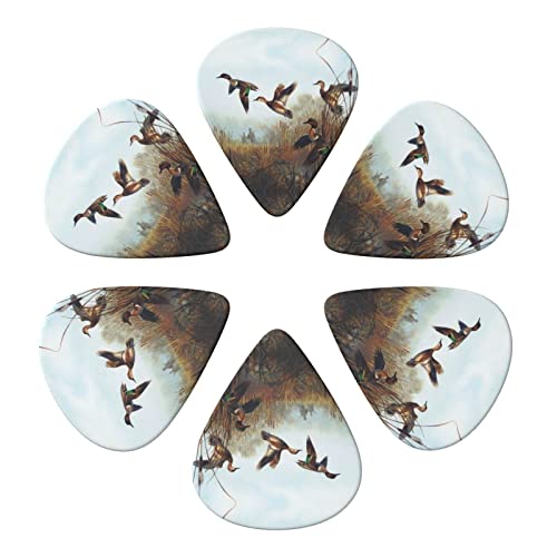 Hunting Flying Wild Lot de 6 médiators pour guitare acoustique, guitare électrique, basse, ukulélé – fins, moyens et… - Les Beatles, Paul McCartney, John Lennon, RIngo Starr, George Harrison Hunting Flying Wild Lot de 6 médiators pour guitare acoustique, guitare électrique, basse, ukulélé – fins, moyens et… – Image 5