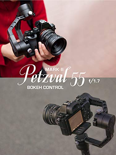 Image of Lomography Petzval 55mm f /1.7 MKII Bokeh Control Art Lens - Compatible with Sony E Mount - Mirrorless Camera - Aluminium Black