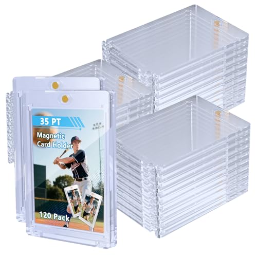 120ct Magnetic Card Holder, 35pt One Card Touch Holder for
