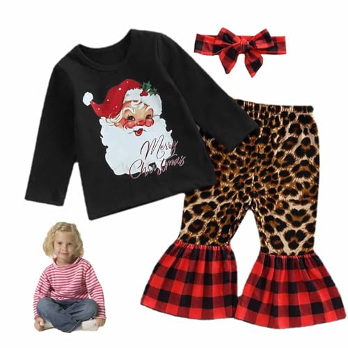 Tenues de noël pour petites filles ensemble bandeau bébé confort