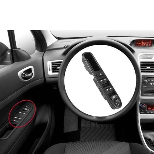Interrupteur de vitre électrique performant pour Peugeot 307 bloc de commande fluide 6554.KT