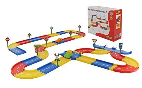 Preisvergleich Produktbild Wader Quality Toys Spielstraßen (5 Meter) Ergänzungs-Set, 46-TLG.