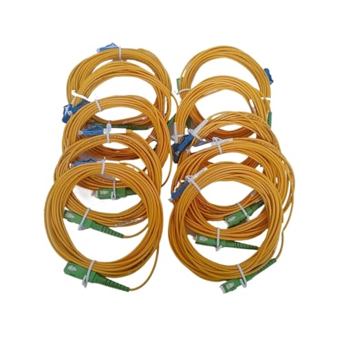 Câble fibre optique SC LC monomode atténuation minimale pour brassage réseau