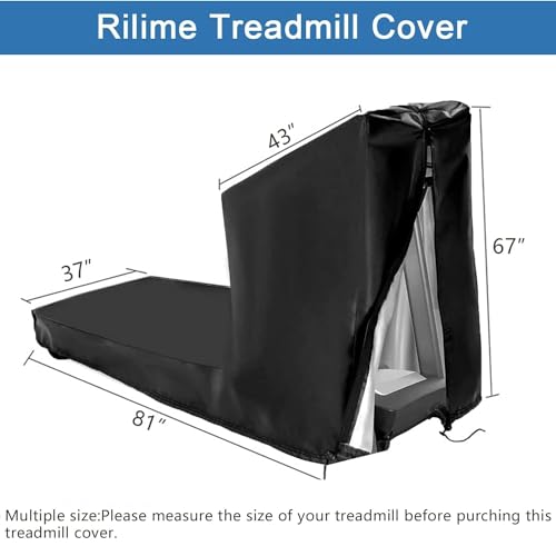 Image of Treadmill Cover, Waterproof Outdoor Treadmill Covers with Drawstring