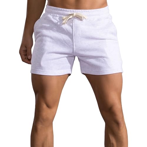 Short de course à pied homme ample avec poches et cordon serrage