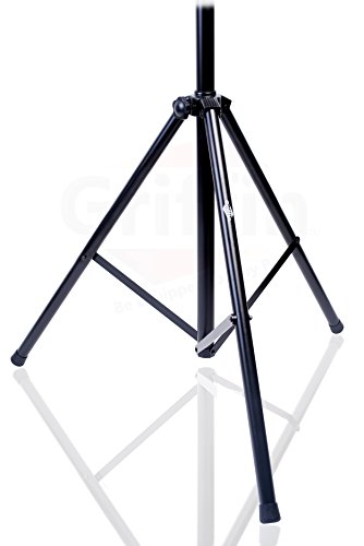Light Truss Stand System By Griffin | I-Beam Trussing Set & Dj Booth Platform Kit | Hanging Mount Lighting Package For Music Gear, Pa Speakers, Can Lights | T-Bar Extension For Portable Audio Stage #TOP5