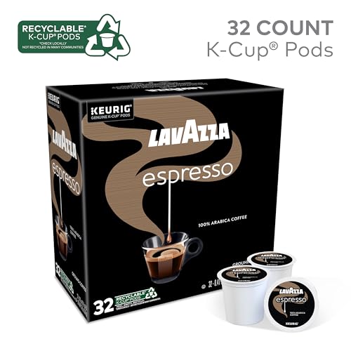 Image of Lavazza Espresso Keurig K-Cup Pods, Medium Roast, 100% Arabica (32 Pods)