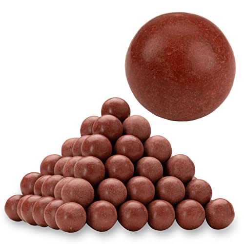 HITX® Steinschleuder Munition - Biologisch Abbaubar - 8,5mm Schleudermunition - 1000 Stück - Zwillen Munition Hart - Schleuder Kugeln Rund - Slingshot Tonkugeln Cover