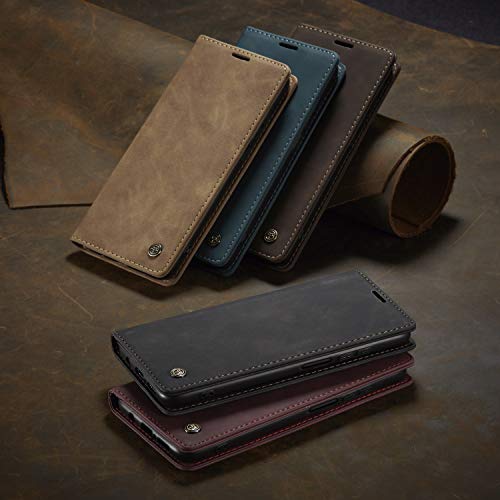 Capa Carteira para Xiaomi Redmi Note 9 Pro/Note 9 Pro max/Note 9S, Capa Flip Magnética de Couro PU d