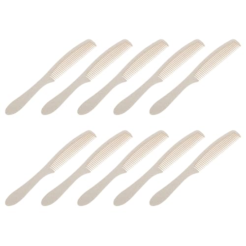 Artibetter Peines Antiestáticos Desechables 50 Piezas Bolsa Transparente Sellada para Cuidado Capilar en Hoteles y Peluquerías