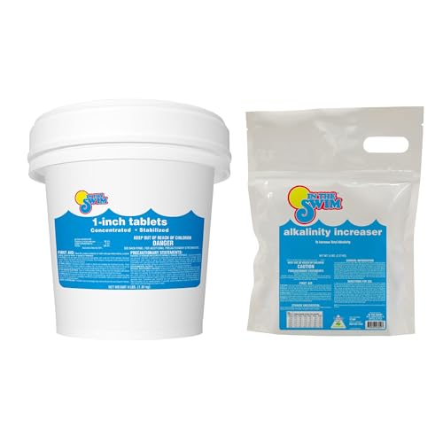 Image of In The Swim 1 inch Chlorine Tablets and Alkalinity - Small Bundle