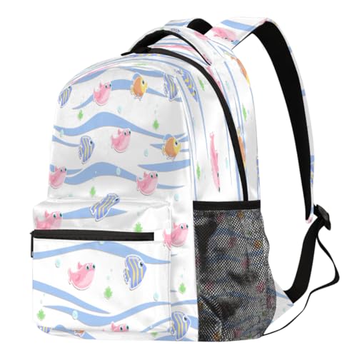 Sac à dos décontracté pour ordinateur homme femme imprimé animaux
