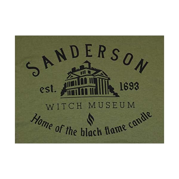 Women's Sanderson Witch Museum Letter Print T-ShirtCasual Short Sleeve O Neck Tees Shirts Top (X-Large, Green)