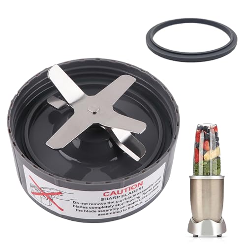 Cuchilla de repuesto para extractor de jugos en acero inoxidable para las series 600 W/900 W Pro con anillo de silicona, accesorio de repuesto para cuchillas, accesorios y repuestos para batidoras