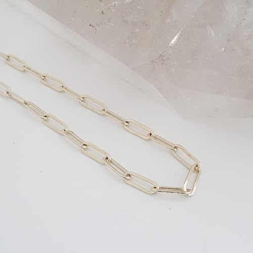 Miniatura 4 de Honeycat Piper - Collar de cadena de clip delicado en oro, oro rosa o plata Joyería minimalista y delicada