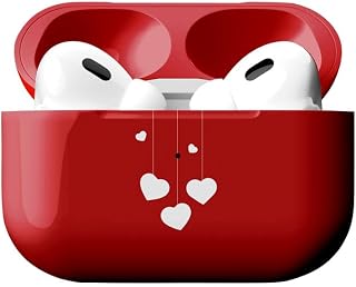 Merlin Craft Custom Painted Apple AirPods Pro 2nd Gen USB-C Case with ANC, Transparency & Touch Control - ROSE 2024-2024 Edition