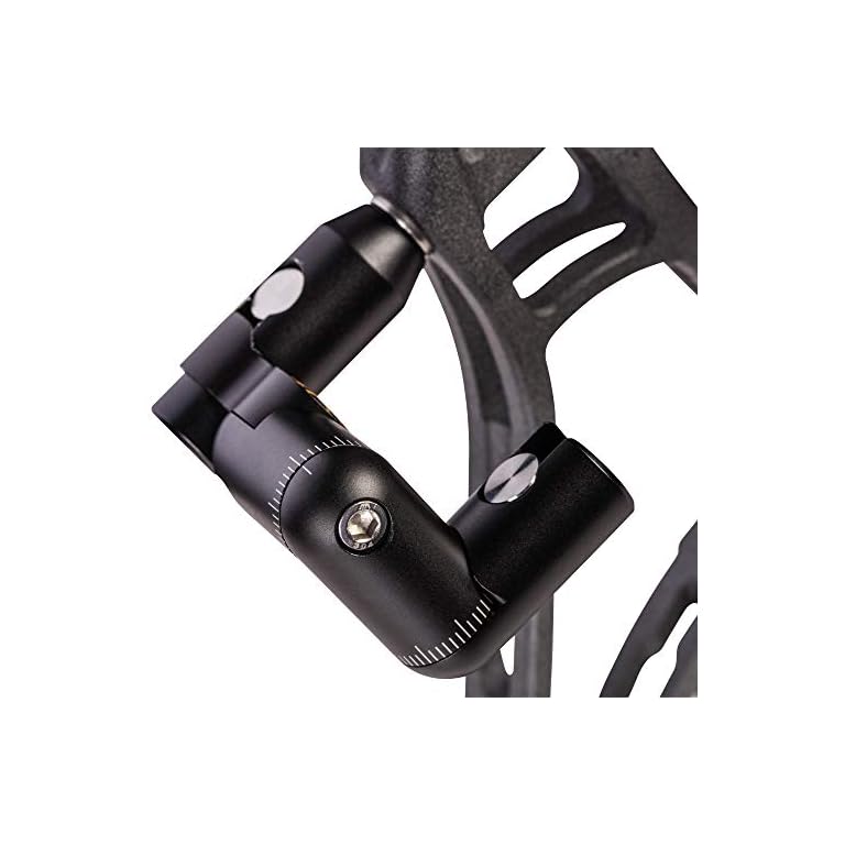 Trophy Ridge Hitman Sidebar Stabilizer Bracket for Mounting Bow Stabilizers, 6", Black Suffolk