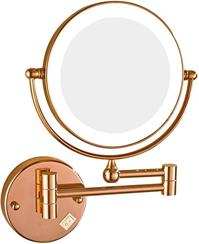 Miroir de maquillage avec lumière LED pour un tracé parfait sans reflets