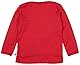 Loud + Proud Unisex Kinder Langarm, GOTS Zertifiziert T-Shirt, Tomato, 62/68