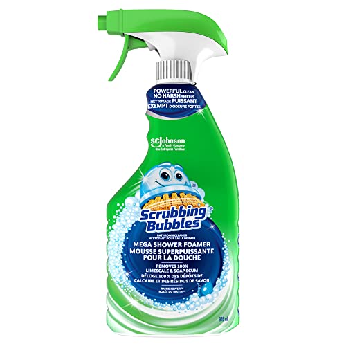 Scrubbing Bubbles Mega Shower Foamer Spray, Removes Soap Scum fro...