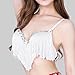 Women's Sequin Fringe Push Up Bra Top Sparkly Tassel Crop Top Belly Dance Performance Costume