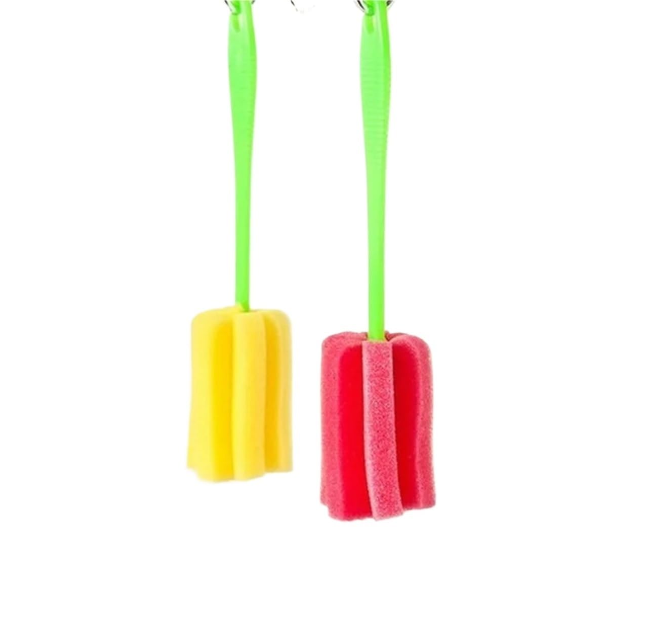 Bottle Brush 1PCS Long Handle Sponge Brush Bottle Brushes Cup Washing Tool Household
