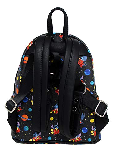 Sac à dos Lilo et Stitch Disney par Loungefly imprimé espace bleu