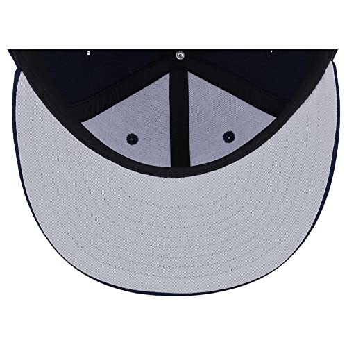 Image of Lids Blank Premium Full Court w /Colored Under Visor Fitted Cap