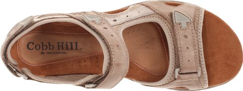 Cobb Hill Womens Fiona Athletic Sandals, Taupe, 9.5 Wide Us #TOP4