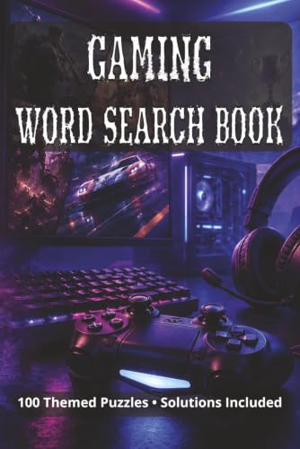 Gaming Word Search Book: 100 Themed Puzzles with Solutions, Gaming Slang, Abandoned Games, Gaming Culture and more • 6x9 inches, 176 pages • 2000+ terms. image 2