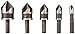 IRWIN IRWIN Tools 1877791 Black Oxide Countersink Drill Bit, 5-Piece Set