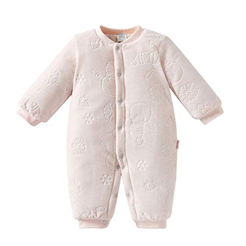 Pyjamas chauds épais pour bébé en velours contre le froid nocturne