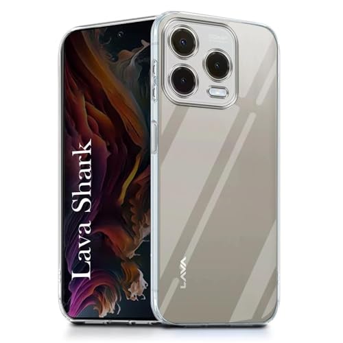 Image of Soft Silicone TPU Flexible Back Cover Compatible with Lava Shark 5G