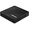 Mini PC, Lüfterlos Intel Celoren N4020 Prozessor 4 GB DDR / 64 GB eMMC Mini Desktop Computer mit Windows 10 pro, HDMI- und VGA Anschluss, Dual Band WiFi, BT, USB 3.0 * 3