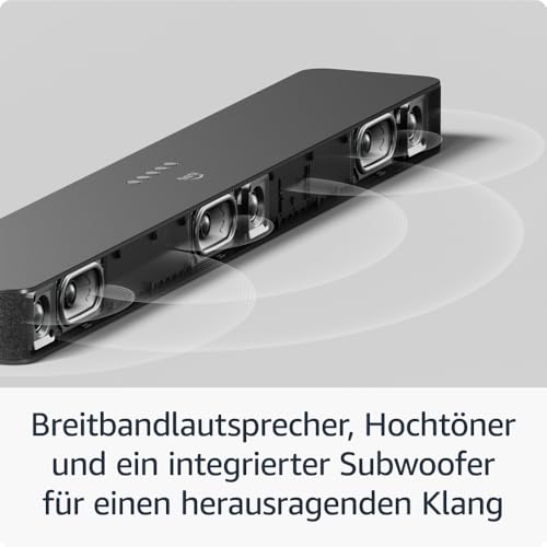 Amazon Fire TV-Soundbar Plus | 3.1-Kanal-Sound, All-in-one-Design, Dolby Atmos, DTS:X, auch ideal für Dialoge geeignet | 2024 – Bild 4