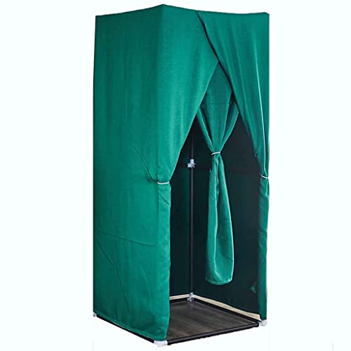 ZTIOMUK Mampara de privacidad portátil para vestidor, Cuadrada, para Tienda de Ropa, probador de Bricolaje, Vestuario Temporal para Oficina, Actividades al Aire Libre, Centro Comercial, probador